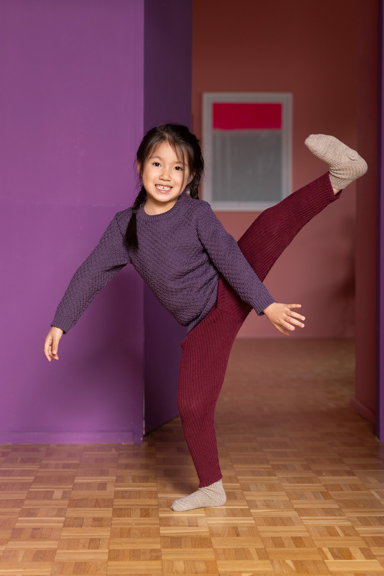 Strick-Leggings